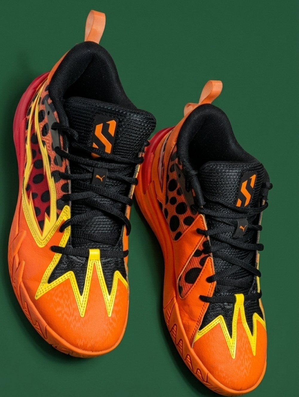 Puma x Cheetos Scoot Zeros Basketball Shoes Mens 9 Orange Red Scoot Henderson